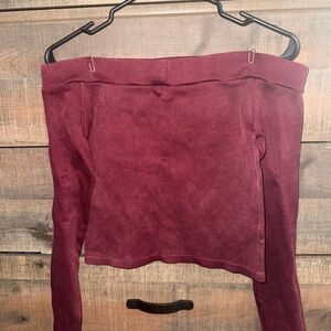 Aeropostale Seamless Top in Deep Red